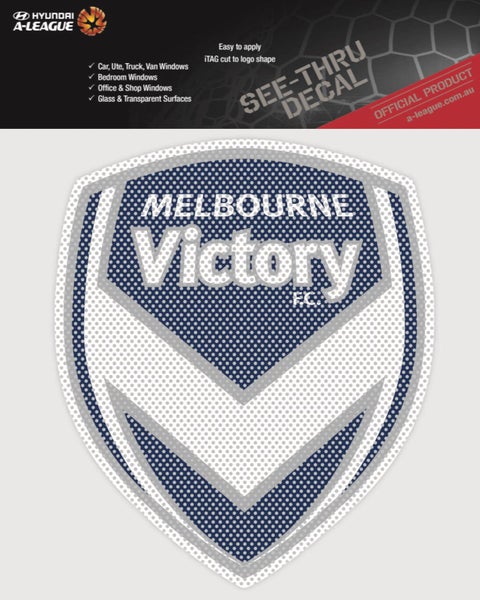 Melbourne Victory A-League 4WD Car Glass See-Thu Decal Sticker Carousel 1
