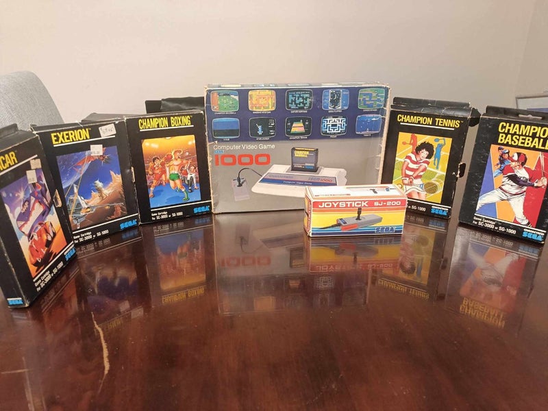 Old Sega Console and Games Carousel 5