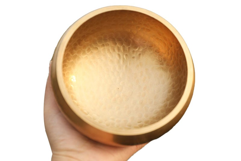 2Pcs Tibetan Singing Bowl Set Hand Hammered Meditation Sound Bowl Hand Hammered Carousel 2