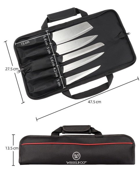 Canvas Chef's Knife Storage Bag TC111 | TOUCHANDCATCH NZ Carousel 2