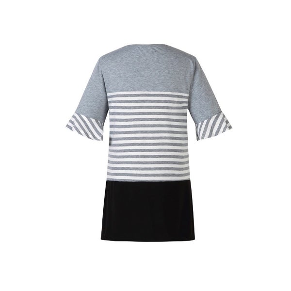 Maternity Breastfeeding Top Short 8982 | TOUCHANDCATCH NZ Carousel 4
