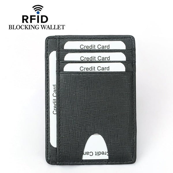 Men's RFID Vegan Leather Wallet 301 | TOUCHANDCATCH NZ Carousel 1