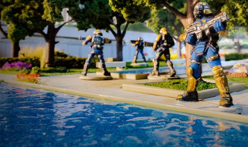 All Game Terrain, Realistic Water 8oz Carousel 2