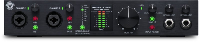 Black Lion Audio REVOLUTION 6X6 USB Interface / word clock / DAC / ADC Carousel 1