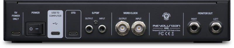 Black Lion Audio REVOLUTION 6X6 USB Interface / word clock / DAC / ADC Carousel 2