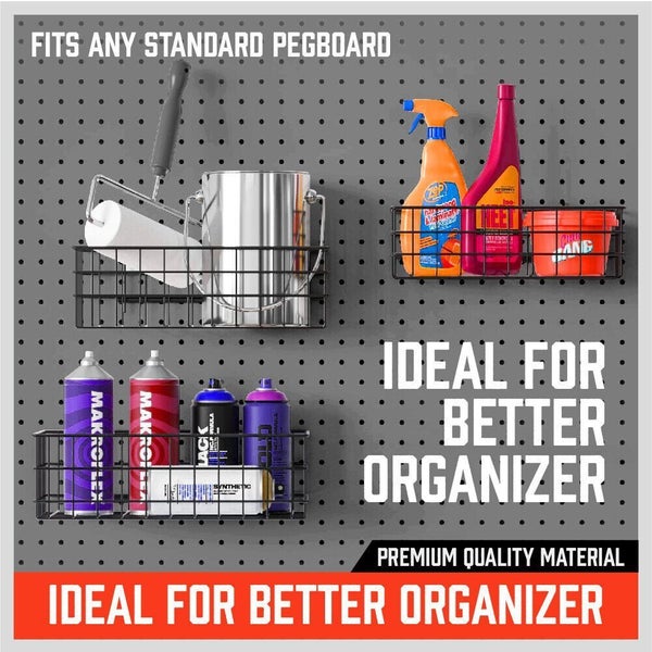 Peg Board Storage Carousel 2