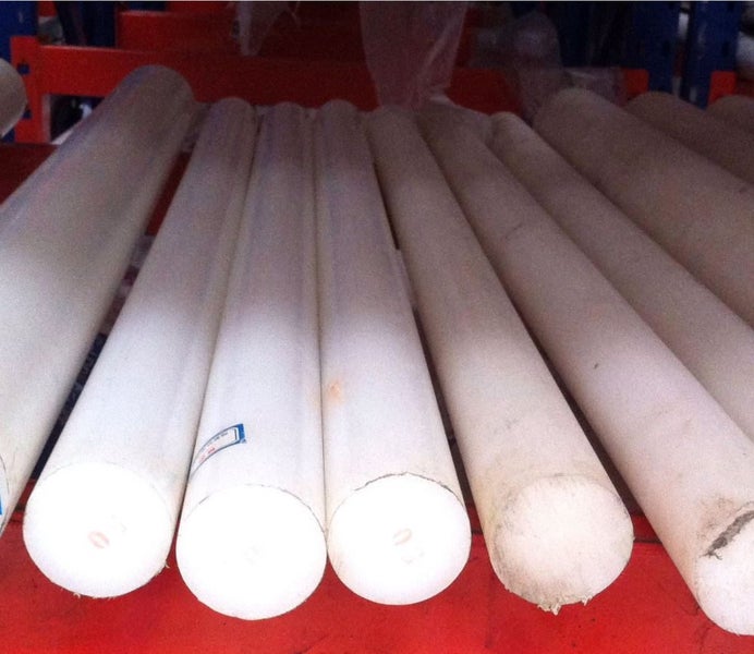 Nylon 6 solid rod - 20mm x 1M / 80mm x 1M / 100mm X 1M Carousel 1
