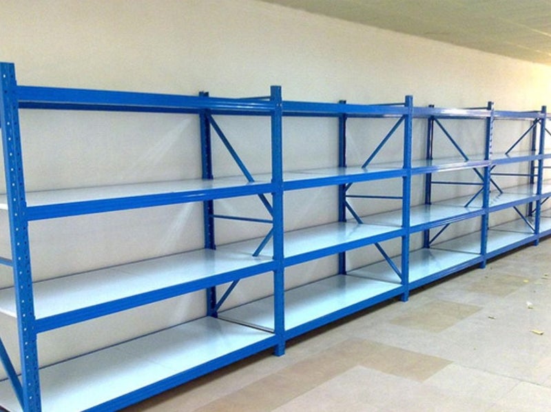 Shelving unit 6M(L) x 0.5M(W) x 2M(H) HOT DEAL 1200kg carry capacity Carousel 2