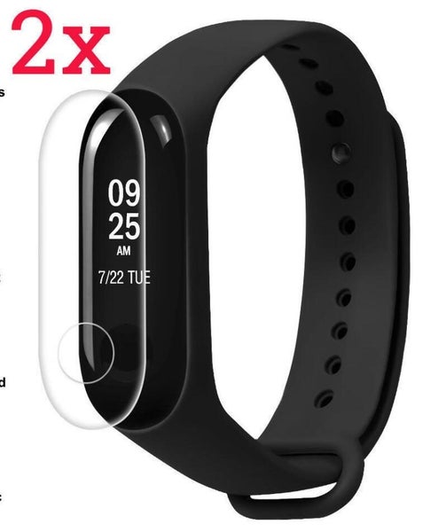 2X Screen Protector Film For Xiaomi Mi Band 3 Carousel 1