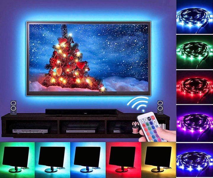 DC 5V 5050 RGB LED Strip Light TV Back Lighting Kit Carousel 7