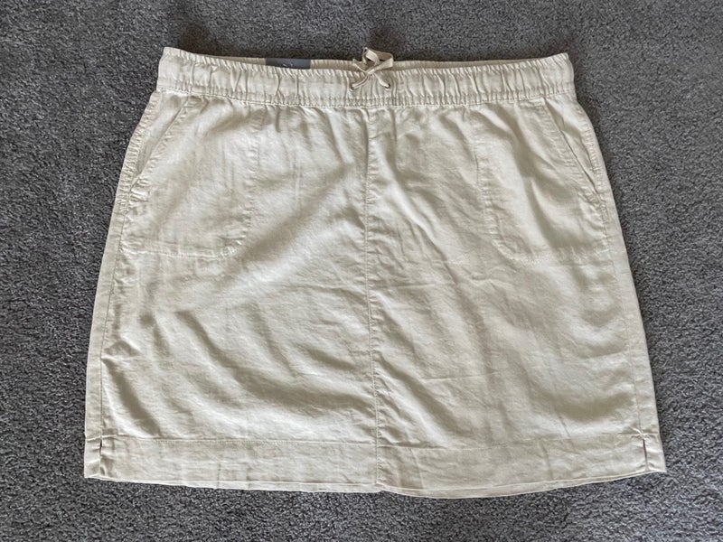 Principles Natural Linen Mini Skirt ~ Sizes 22,24 & 26 Carousel 4