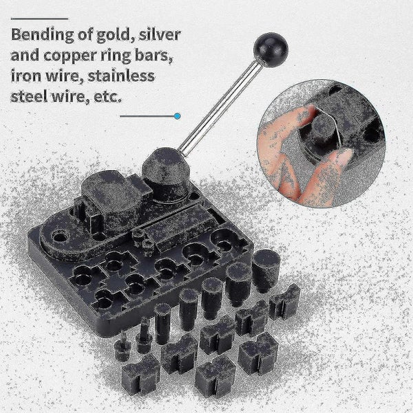 Ring Bending Tool Set, Ring Earring Bending Tools Multi-functional Carousel 3