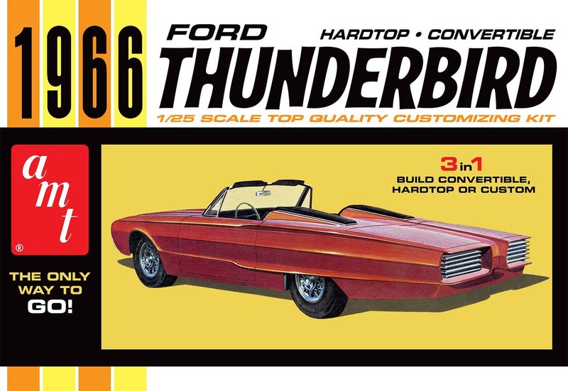 AMT 1:25 1966 Ford Thunderbird HardtopConvertible Carousel 1