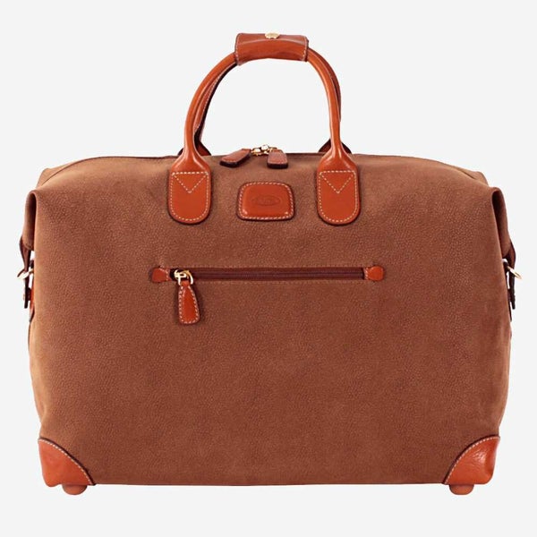 Bric's Life Camel Brown Holdall Small Carousel 1
