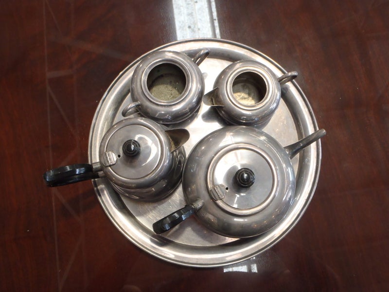 5 piece Silver Plated Tea/Coffee Set Carousel 2