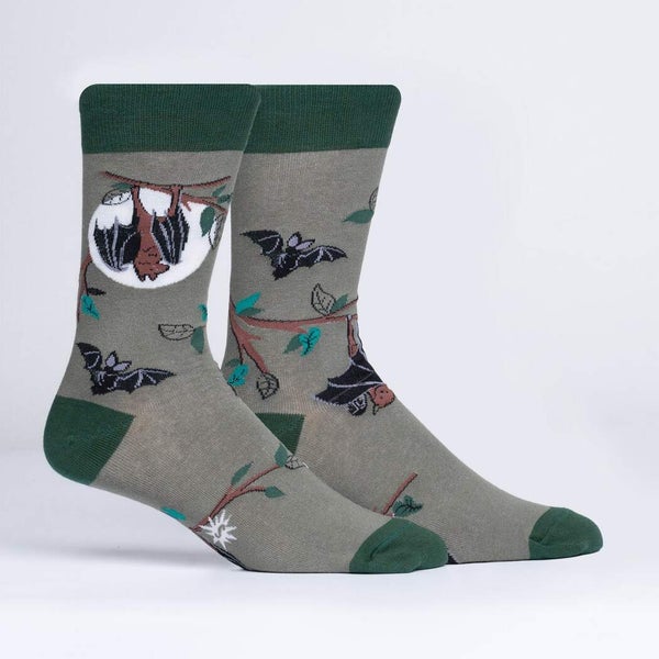 Gone Batty - Mens Glow in the Dark Socks Carousel 2