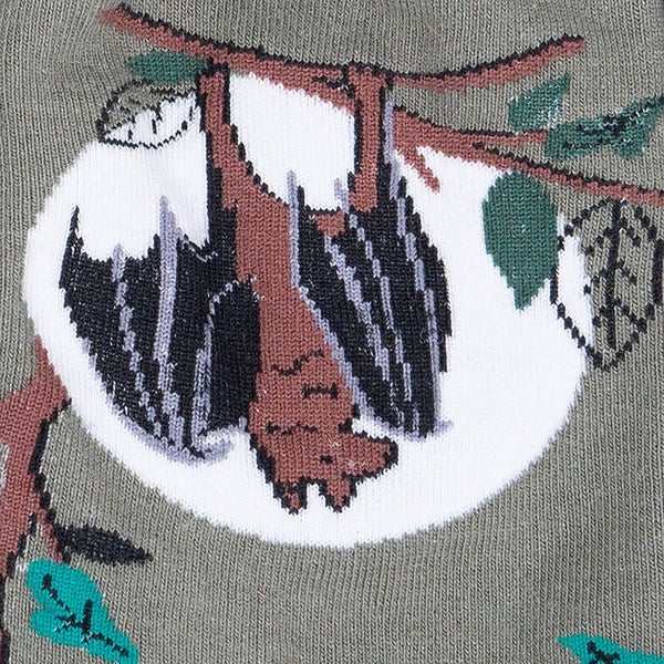 Gone Batty - Mens Glow in the Dark Socks Carousel 4
