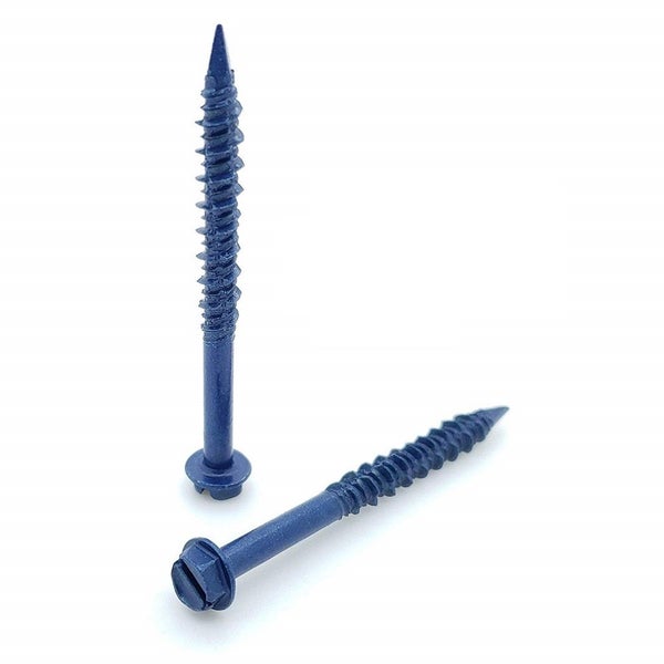 Concrete Screws Hex Head 6.5mm x 45mm Masonry Screw 100/box Carousel 1