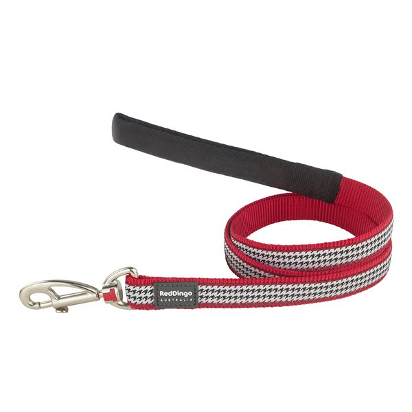 Red Dingo Dog Lead Fang It Red Medium 20mm x 1.2m Carousel 1