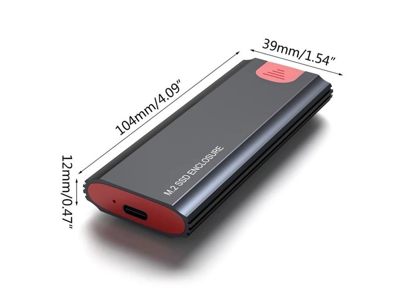NVME SSD Hard Drive Enclosure (Over Stocked) Carousel 8