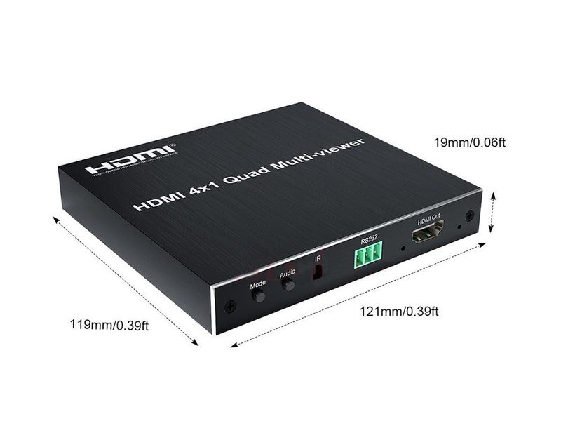 TV Video Wall Controller for 4 TV Splicing NZ Clearance Carousel 12