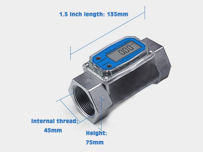 Digital Turbine Flow Meter NZ Clearance Carousel 7