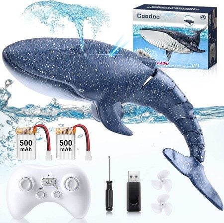 Pool Toys Remote Control Whale Shark Toys Carousel 1