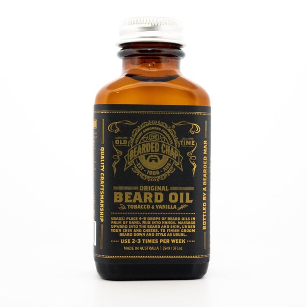 The Bearded Chap Tobacco & Vanilla Beard Oil 89ml Carousel 1