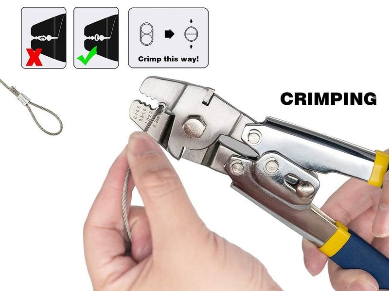 Wire Rope Crimping Tool Set Clearance Clearance Carousel 8