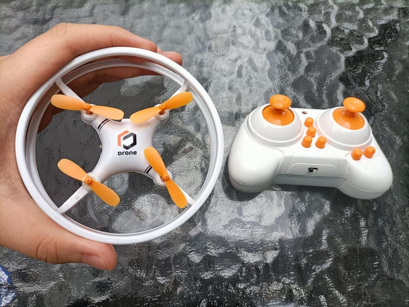 Portable 2.4G 4CH Mini RC Drone Quadcopter Toughness Protect Frame Altitude Hold Carousel 1