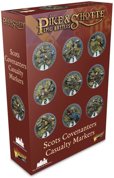 Pike & Shotte Epic Battles: Scots Covenanters - Casualty Markers Carousel 1