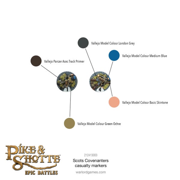 Pike & Shotte Epic Battles: Scots Covenanters - Casualty Markers Carousel 3