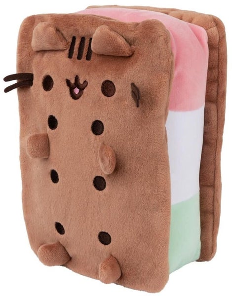 Pusheen the Cat: Neapolitan Ice Cream Sandwich - 6" Plush Carousel 1