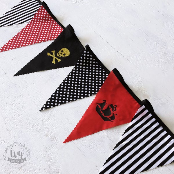 Bunting Flags - Your Choice of Colours Carousel 1