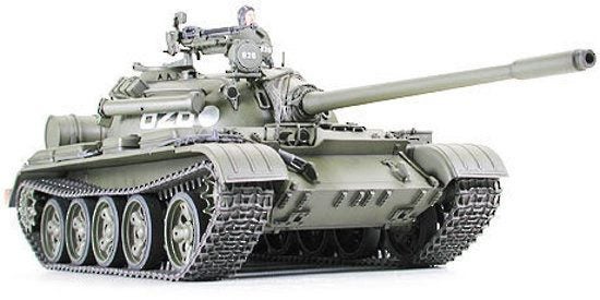 Tamiya - 1/35 RUSSIAN T-55A TANK Plastic Model Kit [35257] Carousel 1