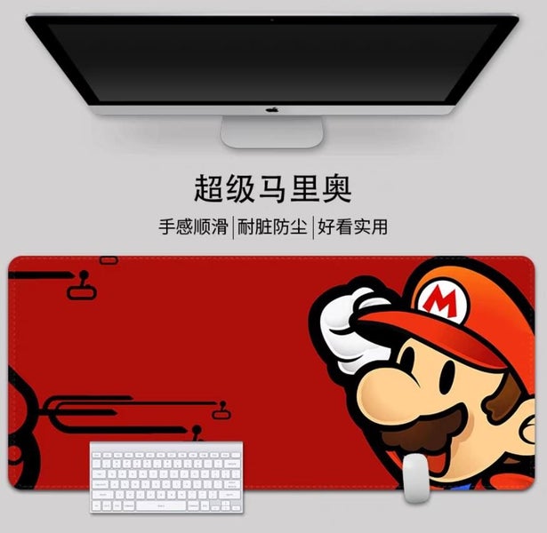 Super Mario Bros Gaming Mouse Pad Extra Large - 300mm x 800mm (11.8 x 31.5 in) Carousel 1