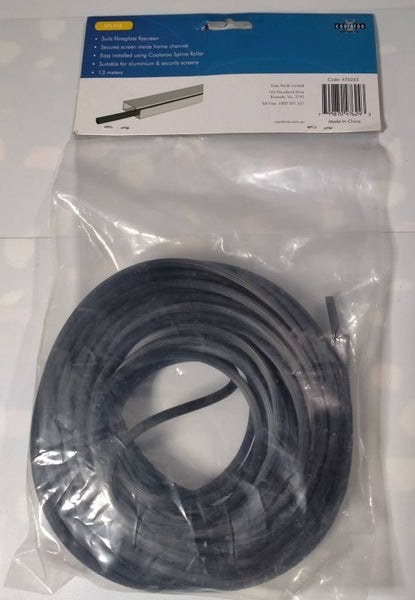 NEW 4.5mm x 13 Meters Flyscreen Spline Coolaroo (tags: 476243, screens) Carousel 2