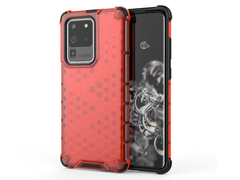 Slim Case Cover for Samsung Galaxy S20 Ultra Translucent Red Carousel 1