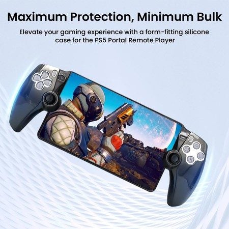 PC Case for PlayStation Portal Remote Player,3-In-1 Set with Hard PC Case Carousel 1