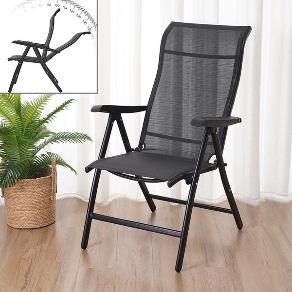 2 x Foldable/Adjustable Teslin waterproof Home Garden Outdoor Patio Chair Carousel 2