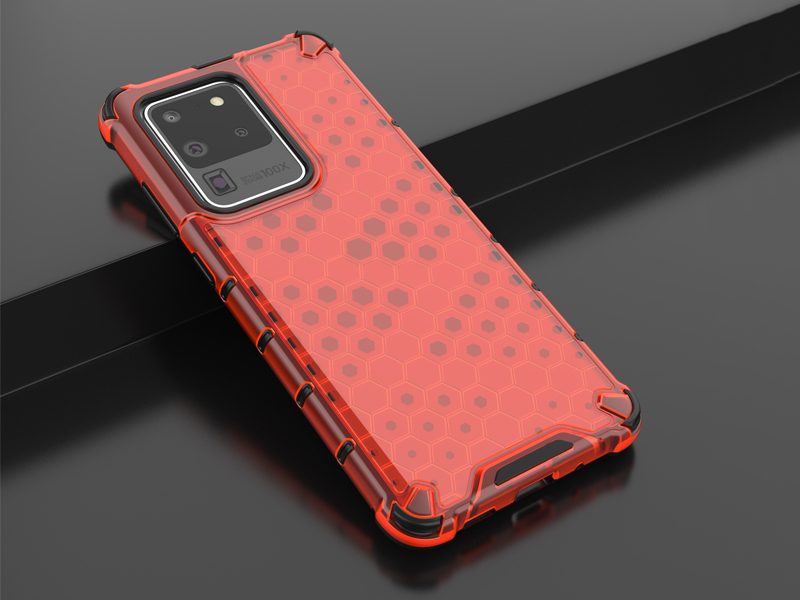 Slim Case Cover for Samsung Galaxy S20 Ultra Translucent Red Carousel 4