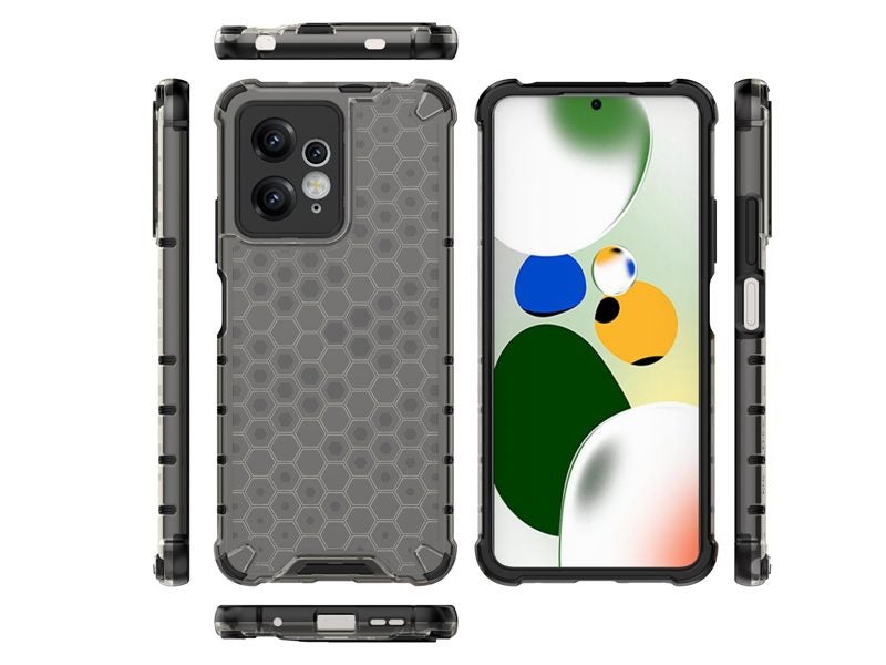 Slim Case Cover for Redmi Note 12 4G (2023) Translucent Black Carousel 2