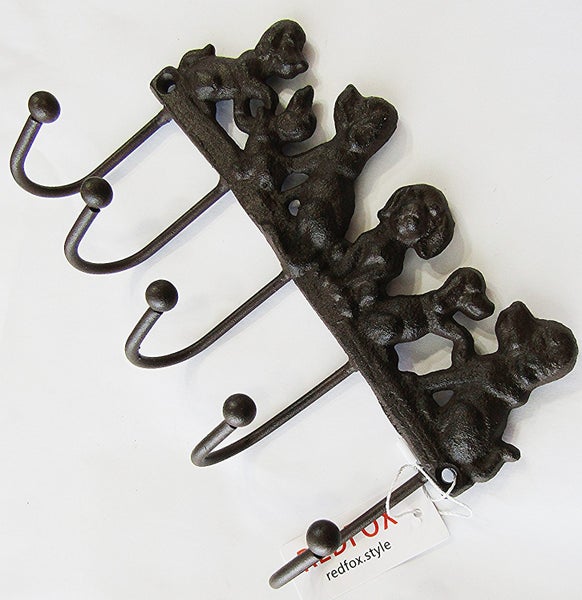 Puppies coat rack, cast iron Carousel 2