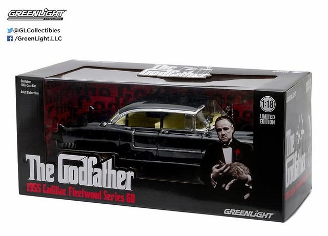 Greenlight Collectibles 1:18 GL-12949 1955 Cadillac Fleetwood Series -Godfather Carousel 1