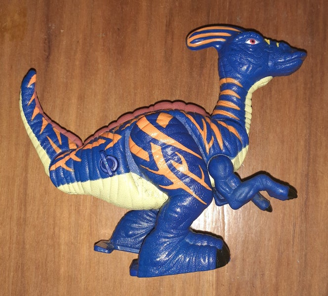 Blue & Orange Dinosaur Carousel 1