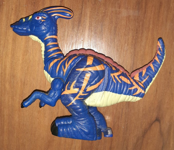 Blue & Orange Dinosaur Carousel 2
