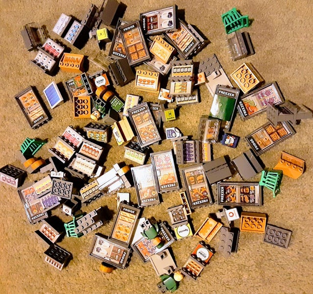 Countdown Bricks - Supermarket Shop fittings x 500gm Carousel 2