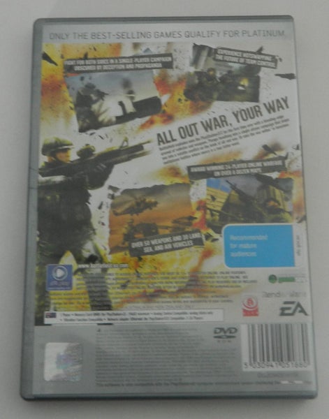 PLAYSTATION 2 - BATTLEFIELD 2 MODERN COMBAT Carousel 2