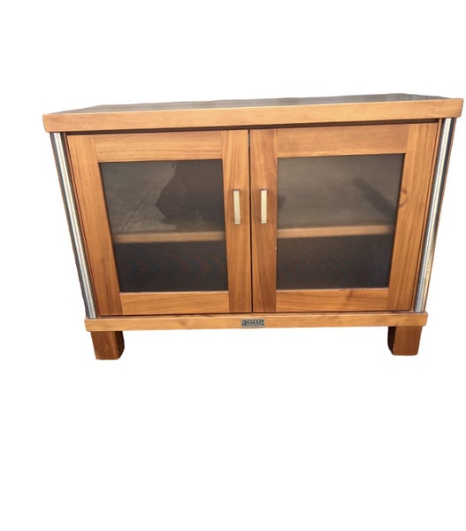 Beautiful Forest furniture rimu entertainment unit - FULLY RESTORED Carousel 2