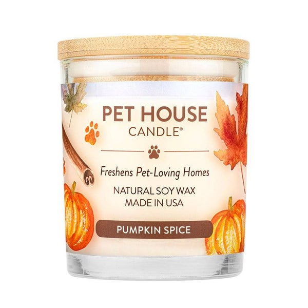 PET HOUSE SOY CANDLE LARGE - PUMPKIN SPICE Carousel 1